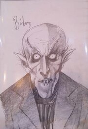 Simon Bisley - Nosferatu - Illustration originale