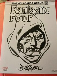 John Byrne - Dr Doom - Original Illustration