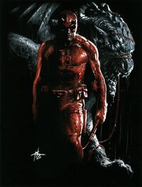 Gabriele Dell'Otto - Daredevil - Illustration originale