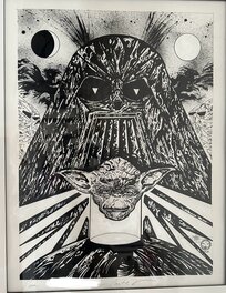 Philippe Druillet - Star wars tribute - Illustration originale