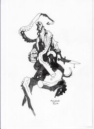 Mike Mignola - Hellboy - Original Illustration