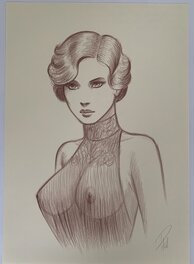 Laurent Paturaud - Eva - Original Illustration