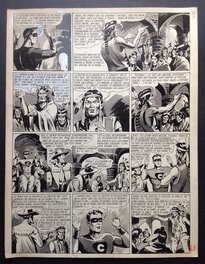 La planche originale 1 (23) au format entier de 25 X 32.5 Cm La planche originale 1 (23) au format entier de 25 X 32.5 Cm