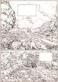 Brice Bingono - Paradise - Tome 2 : Le désert des molgraves, planche 1 - Comic Strip
