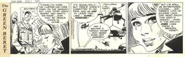 Joe Kubert - Tales of the Green Berets . Daily strip du 8 janvier 1968. - Comic Strip