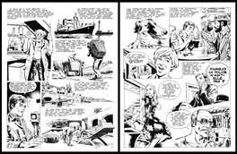 Carlo Marcello - 1981 - Marcello : Docteur Justice, "Les marchands de mort" planches 5 et 6 - Comic Strip