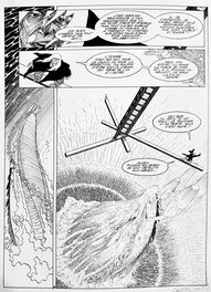 Andreas - Andreas - Rork 7, planche 51 - Le passeur - Planche originale