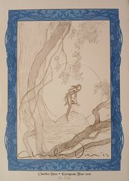 Charles Vess - Péter Pan, pin-up - Original Illustration