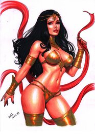 Ruth Lima - Dejah Thoris - Original Illustration