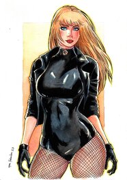 Marc Holanda - Black Canary - Illustration originale