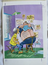Luc Mazel - Le tatoué - Comic Strip