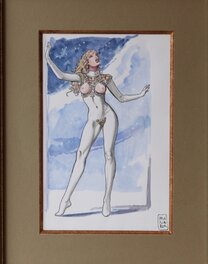 Milo Manara - Manara - Barbarella - Illustration originale