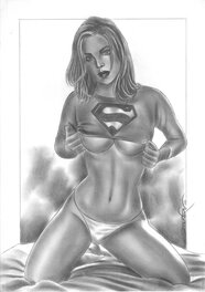 Fabiano Oliveira - Supergirl - Kara - Illustration originale