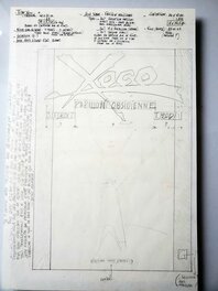 Olivier Ledroit - XOCO T1 PAPILLON OBSIDIENNE - Original art