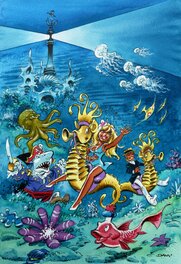 Dany - L’océan sans surface - Illustration originale