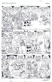 Sergio Aragonés - Groo: From Hell #4 page 18 by Sergio Aragones - Planche originale