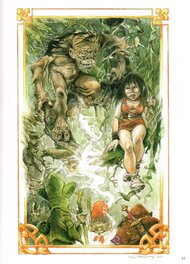 René Hausman - Laïyna - Planche originale