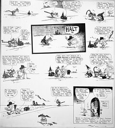 George Herriman - Krazy Kat Sunday Oct. 1922 - Comic Strip