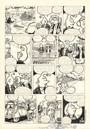 Frank Margerin - Manu, L'auto-stop - page 2 - Planche originale