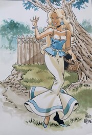 Félix Meynet - Hommage à Asterix - Original Illustration