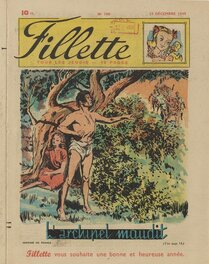 Edition du 29 décembre 1949, Fillette numéro 180 / Couverture Edition du 29 décembre 1949, Fillette numéro 180 / Couverture