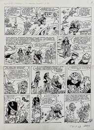 Dany - Le chateau des 4 lunes - Planche originale