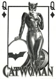 Oscar Garcia Calibos - Catwoman - Illustration originale