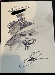 David Lloyd - V for Vendetta - Illustration originale