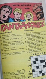 Mots croisés dans spidey Mots croisés dans spidey