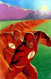 Glen Orbik - The Life Story of the Flash - Original Cover