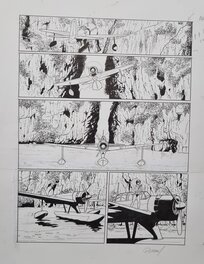 Renaud - Harry Dickson - Tome 13 - L'or de Malacca - page 38 - Planche originale