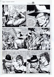 Tex n° 544 - Intrigo nel Klondike planche 35 (Bonelli)