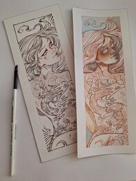 Ood Serrière - Tatouage - Mise en couleur