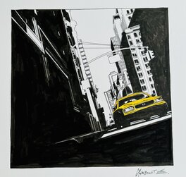 Christophe Chabouté - Yellow Cab - Comic Strip