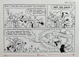 Jean-Claude Poirier - Super Matou - Comic Strip