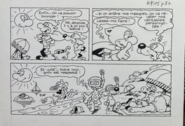 Jean-Claude Poirier - Super Matou - Comic Strip