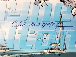 Signature sur ce petit calendrier : CHR. DENAYER Signature sur ce petit calendrier : CHR. DENAYER