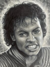 Dave Aikins - Michael Jackson - Original Illustration