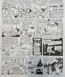 Jean-Claude Poirier - Super Matou - Planche originale