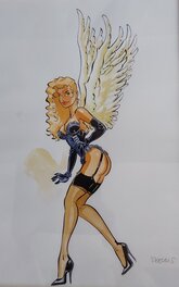 Félix Meynet - Ailes belles - Original Illustration