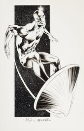 Alan Davis - Alan Davis - Silver Surfer commission - Illustration originale