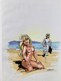 Dany - Colombe - Original Illustration