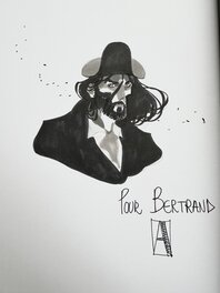 Dédicace d’Alessandro Corbettini dans l’album Kernok le pirate paru en 2024
