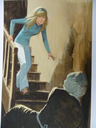 Jean Sidobre - Alice - Illustration originale