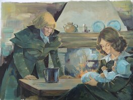 Jean Sidobre - Grillon du foyer - Illustration originale