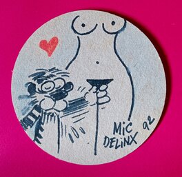 Mic Delinx - Mic DELINX ILLUSTRATION ORIGINALE COULEUR LA JUNGLE EN FOLIE - Original Illustration