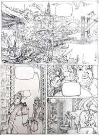 Brice Bingono - Planche Paradise - Planche originale