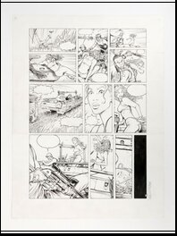 Thierry Labrosse - Moréa T5 - Planche originale
