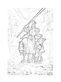 Bruno Maïorana - Garulfo - réf09 - Original Illustration
