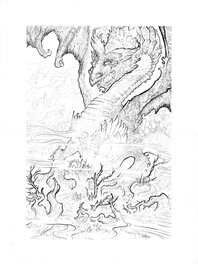 Bruno Maïorana - Garulfo - réf11 - Original Illustration